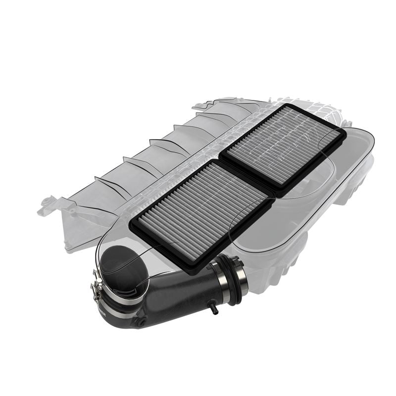 aFe Super Stock Carbon Fiber Pro Dry S Induction System 2021 RAM 1500 TRX V8-6.2L SC