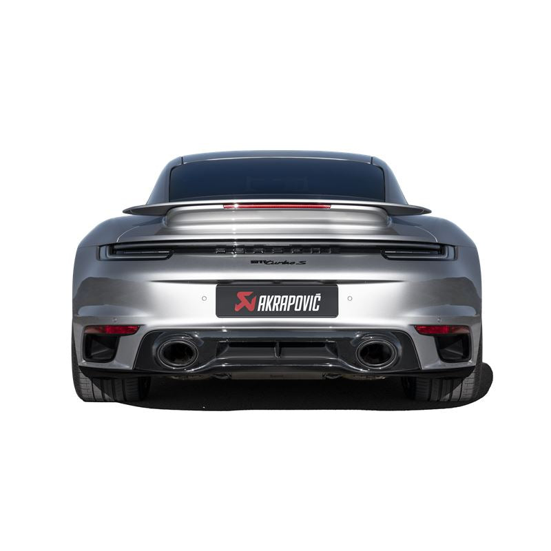 Akrapovic 20-21 Porsche 911 Turbo/Turbo S (992) Slip-On Race Line (Titanium) (REQUIRES TIPS)