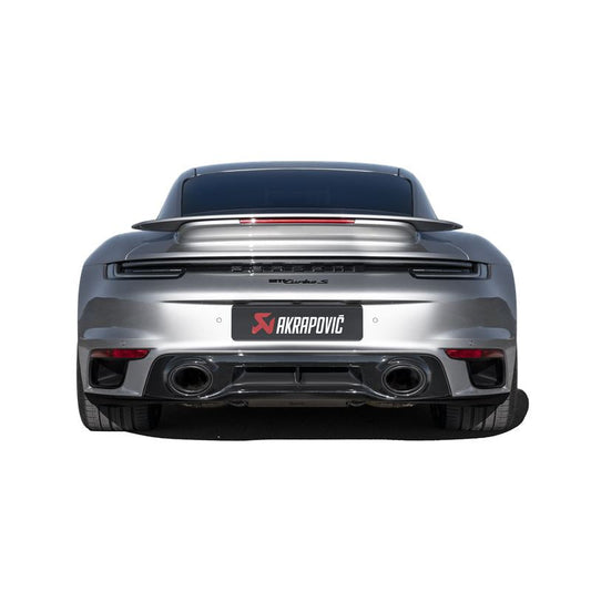 Akrapovic 20-21 Porsche 911 Turbo/Turbo S (992) Slip-On Race Line (Titanium) (REQUIRES TIPS)