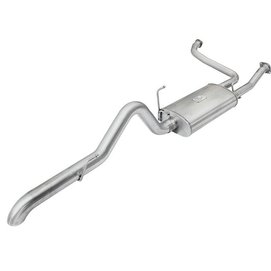 aFe MACHForce XP Exhaust Cat-Back 2.5/3in SS-409 w/ Hi-Tuck Tip 05-15 Nissan Xterra V6 4.0L