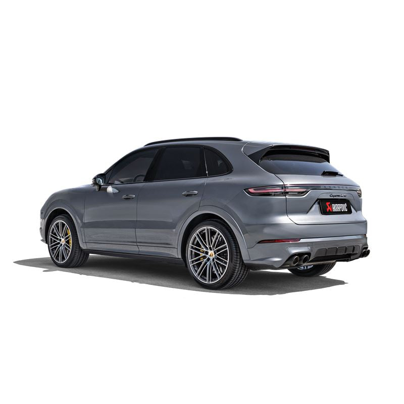 Akrapovic 2019+ Porsche Cayenne Turbo/Coupe V8 (536) Evolution Line Cat Back (Titanium - Tips Req)