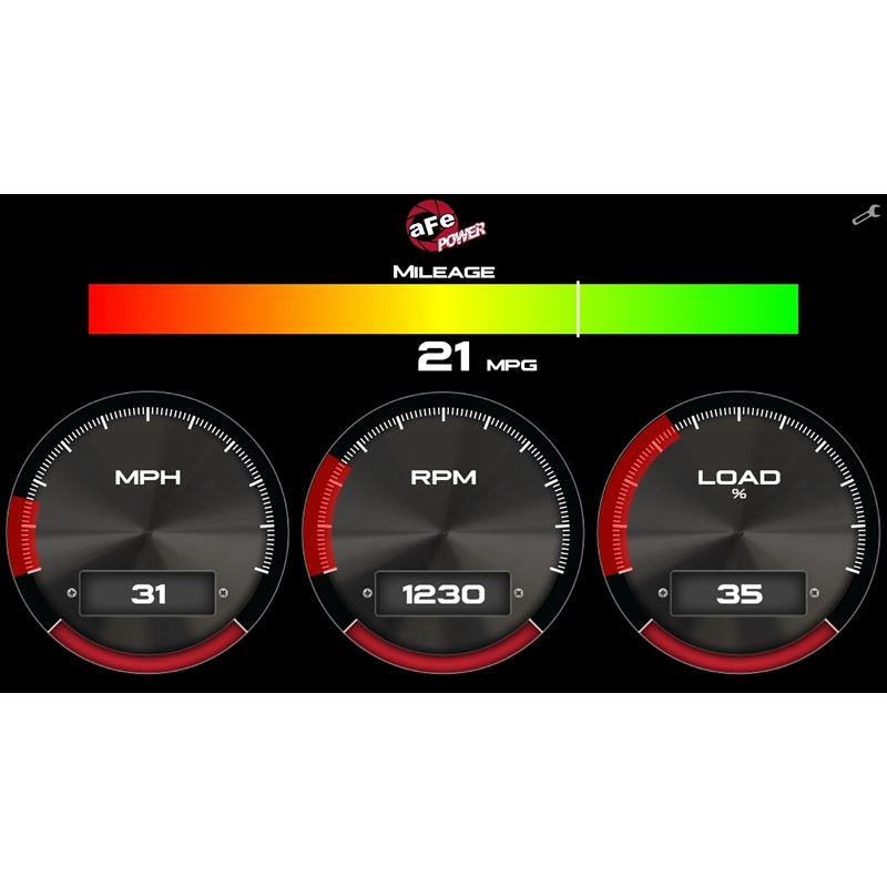 aFe AGD Advanced Gauge Display Digital 5.5in Monitor 08-18 Dodge/RAM/Ford/GM Diesel Trucks