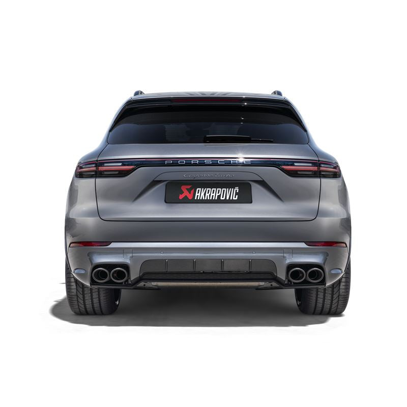 Akrapovic 2019+ Porsche Cayenne Turbo/Coupe V8 (536) Evolution Line Cat Back (Titanium - Tips Req)