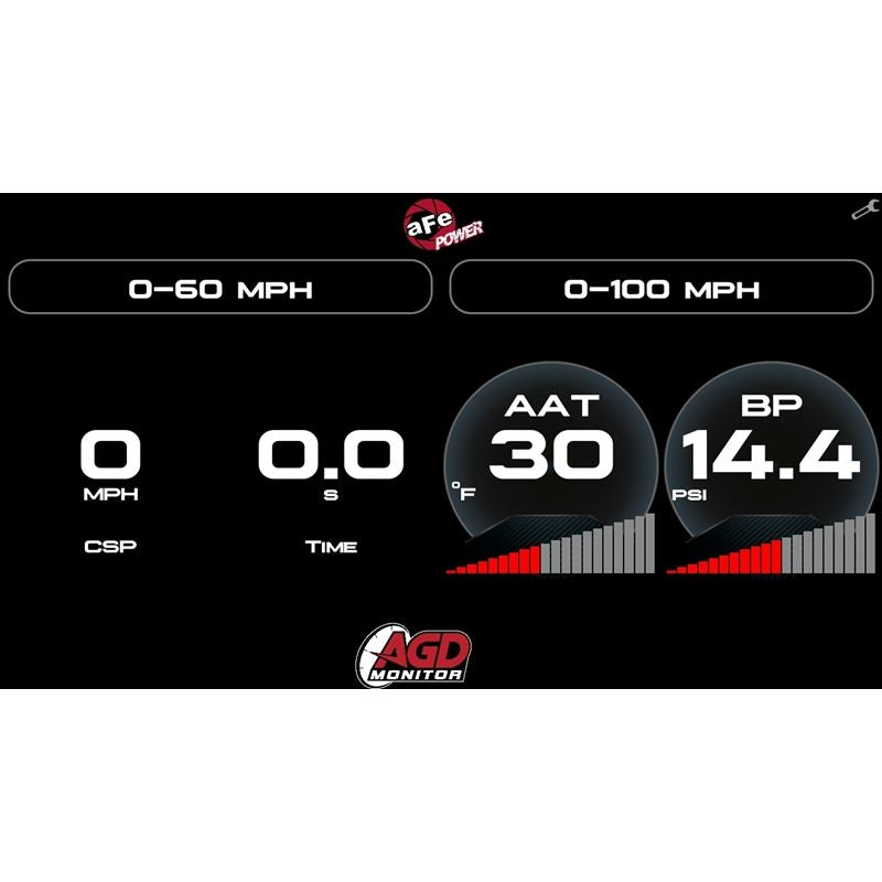 aFe AGD Advanced Gauge Display Digital 5.5in Monitor 08-18 Dodge/RAM/Ford/GM Diesel Trucks