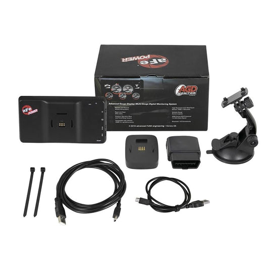 aFe AGD Advanced Gauge Display Digital 5.5in Monitor 08-18 Dodge/RAM/Ford/GM Diesel Trucks