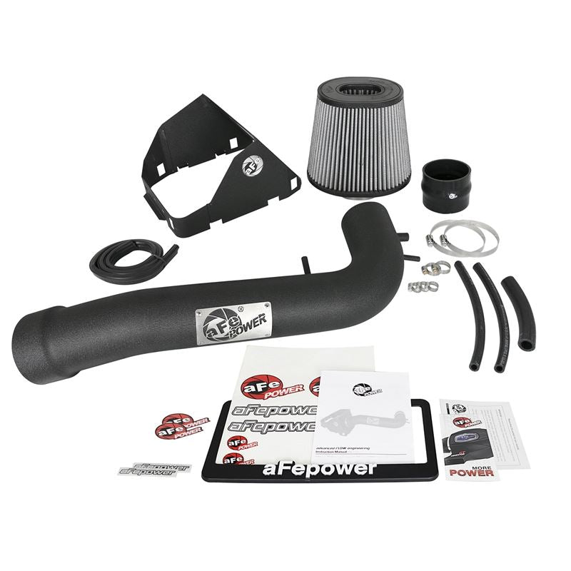 aFe Magnum FORCE Stage-2 Pro DRY S Cold Air Intake System 2017 Ford Superduty V8 6.2L