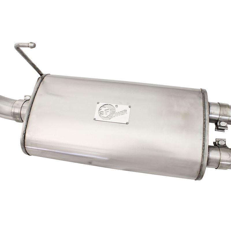 aFe MACHForce XP Exhaust Cat-Back 2.5/3in SS-409 w/ Hi-Tuck Tip 05-15 Nissan Xterra V6 4.0L