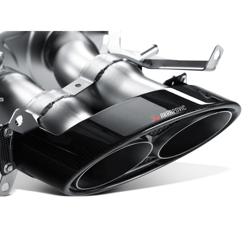 Akrapovic 17-19 Alfa Romeo Giulia Quadrifoglio Evolution Line Cat Back (Titanium)