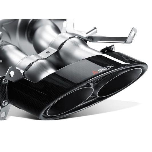Akrapovic 17-19 Alfa Romeo Giulia Quadrifoglio Evolution Line Cat Back (Titanium)