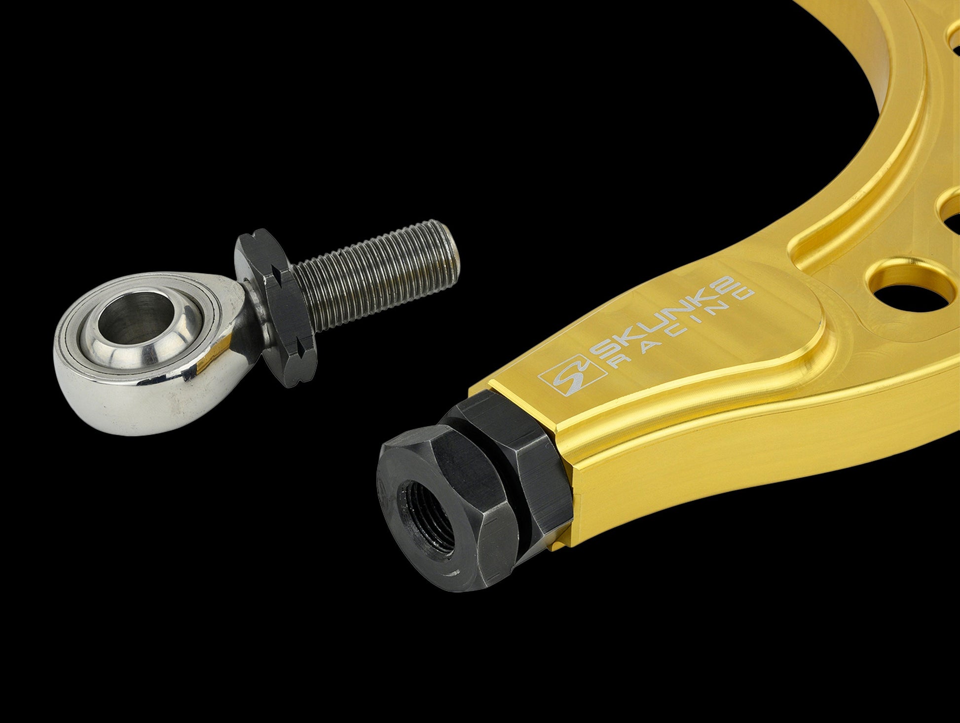 Skunk2 Pro Series 16-20 Honda Civic Gold Anodized Rear Camber Kit