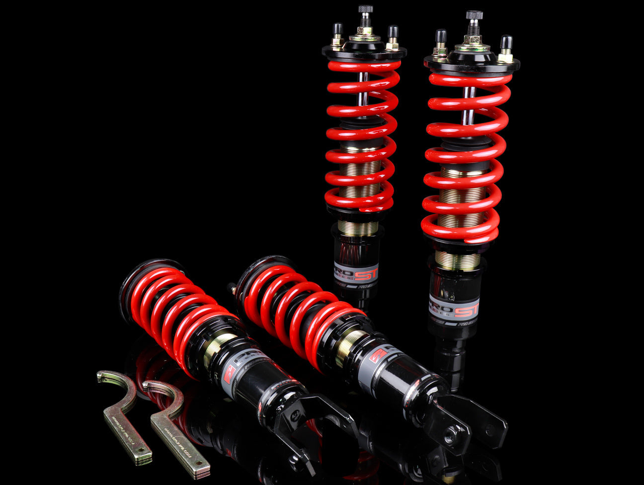 Skunk2 88-91 Honda Civic/CRX Pro-ST Coilovers (Front 10 kg/mm - Rear 8 kg/mm)