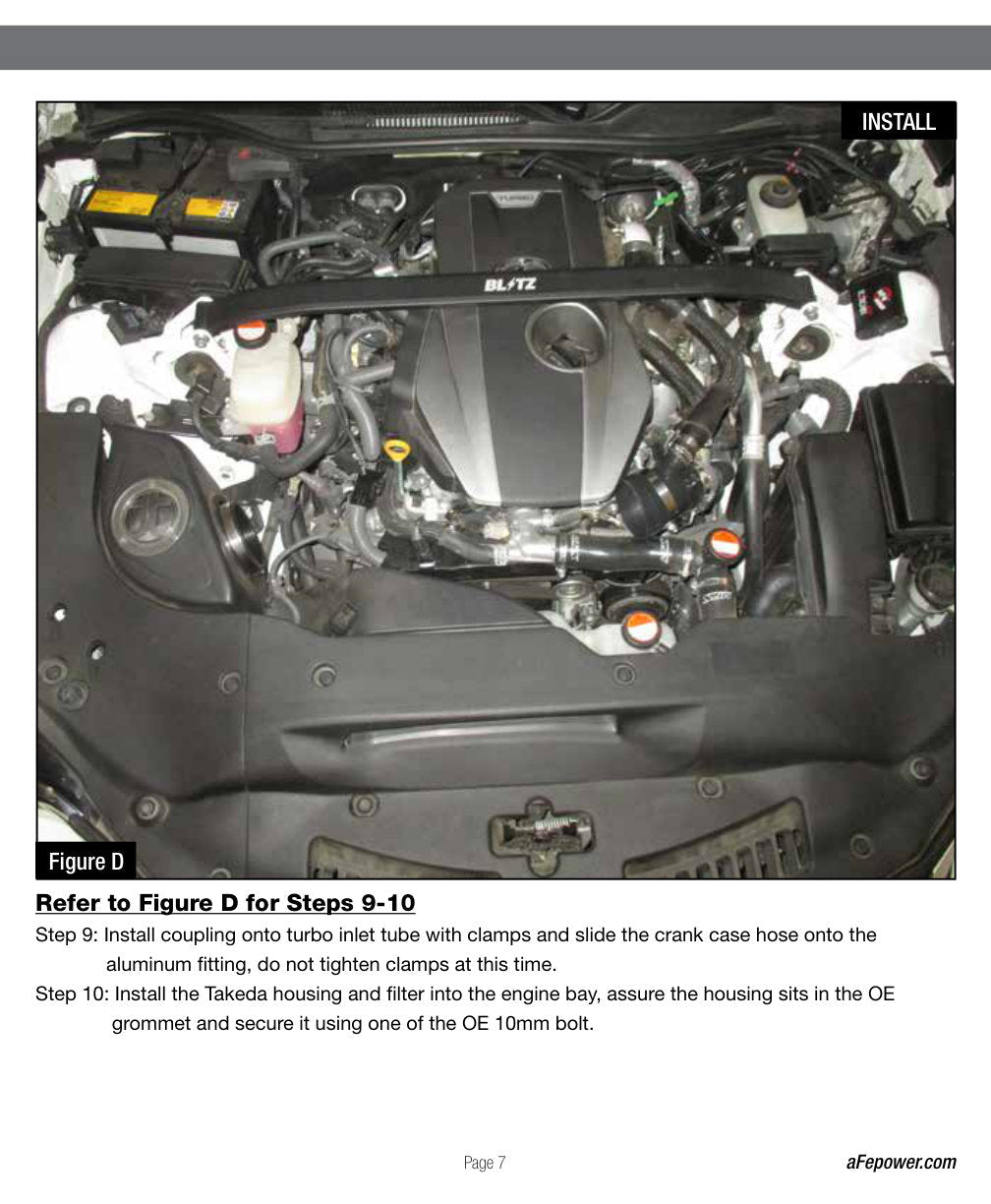 aFe Takeda Momentum PRO DRY S CAIS 16-18 Lexus RC 200t/300 / GS 200t/300 I4-2.0L (t)