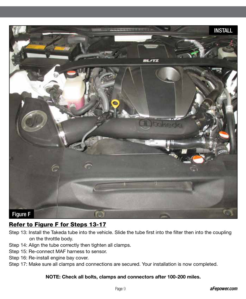 aFe Takeda Momentum PRO DRY S CAIS 16-18 Lexus RC 200t/300 / GS 200t/300 I4-2.0L (t)