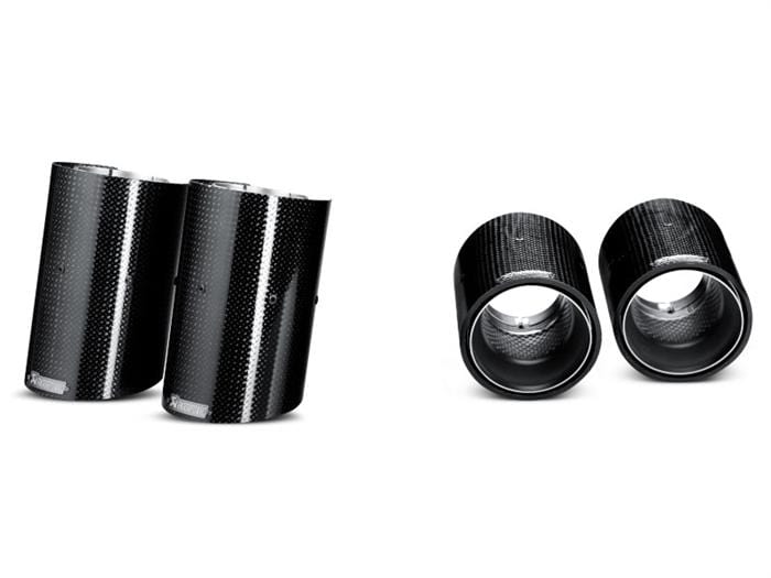 Akrapovic 07-13 BMW M3 (E90/E92/E93) Tail Pipe Set (Carbon)