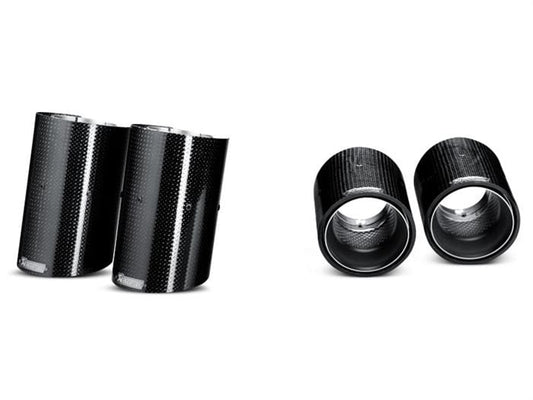 Akrapovic 07-13 BMW M3 (E90/E92/E93) Tail Pipe Set (Carbon)