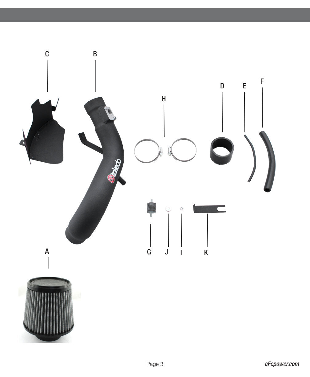 aFe Takeda Intakes Stage-2 PRO Dry S Air Intake System Scion tC 07-10 L4 2.4L