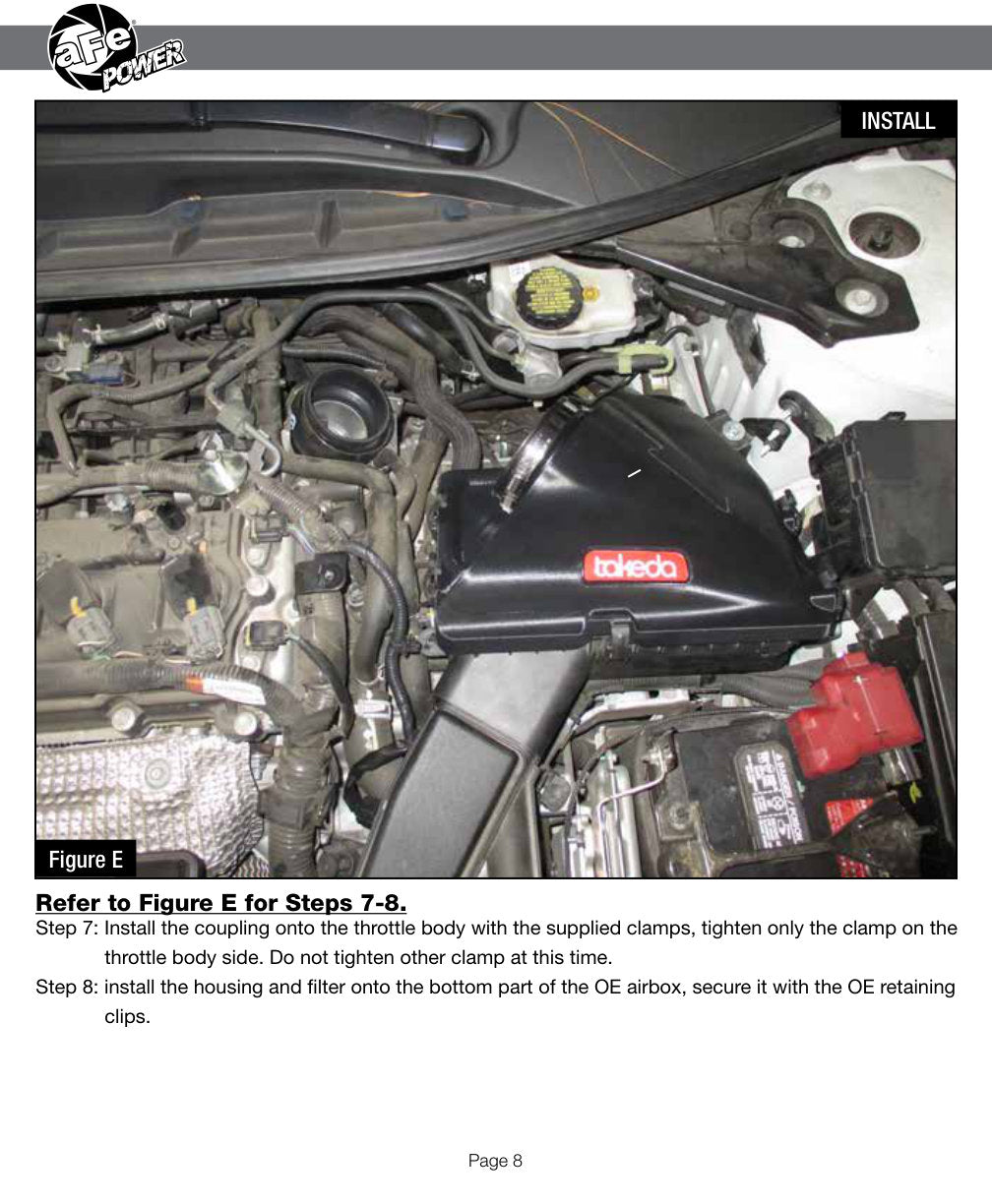 aFe Takeda Stage-2 Pro 5R Cold Air Intake System 13-18 Nissan Altima I4 2.5L