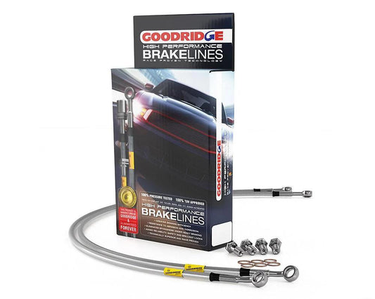 Goodridge 75-89 Porsche 911/930 Stainless Steel Brake Line Kit