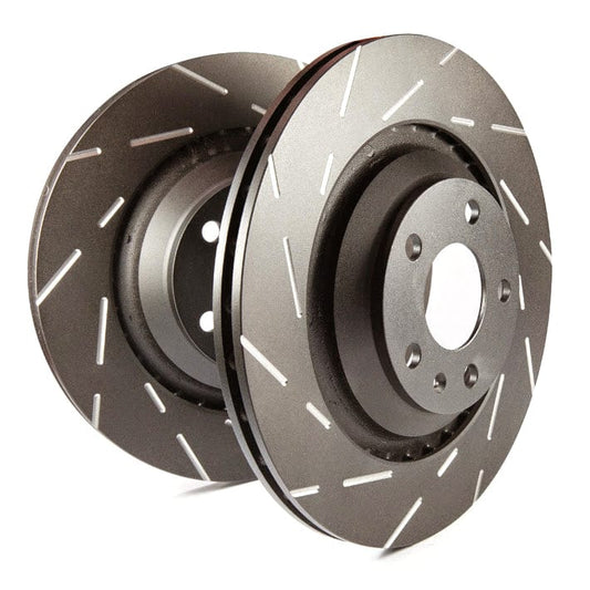 EBC 2014+ BMW 328D 2.0L TD (F30) USR Slotted Rear Rotors (300x20mm)