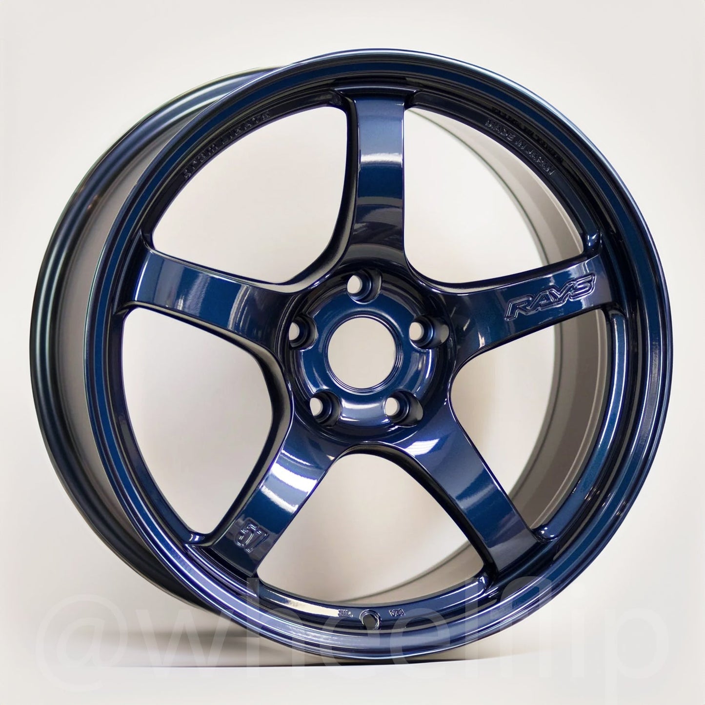 Gram Lights 57CR 19x9.5 +25 5x112 Eternal Blue Pearl Wheel (Special Order)