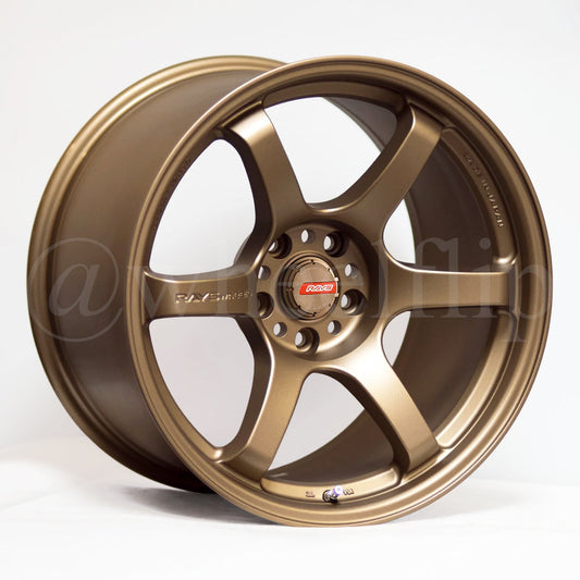 Gram Lights 57DR 18x10.5 +12 5x114.3 Bronze 2 Wheel