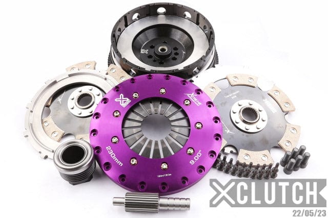 XClutch 9in Twin Solid Ceramic Clutch Kit - BMW / F8X / M2 / M3 / M4