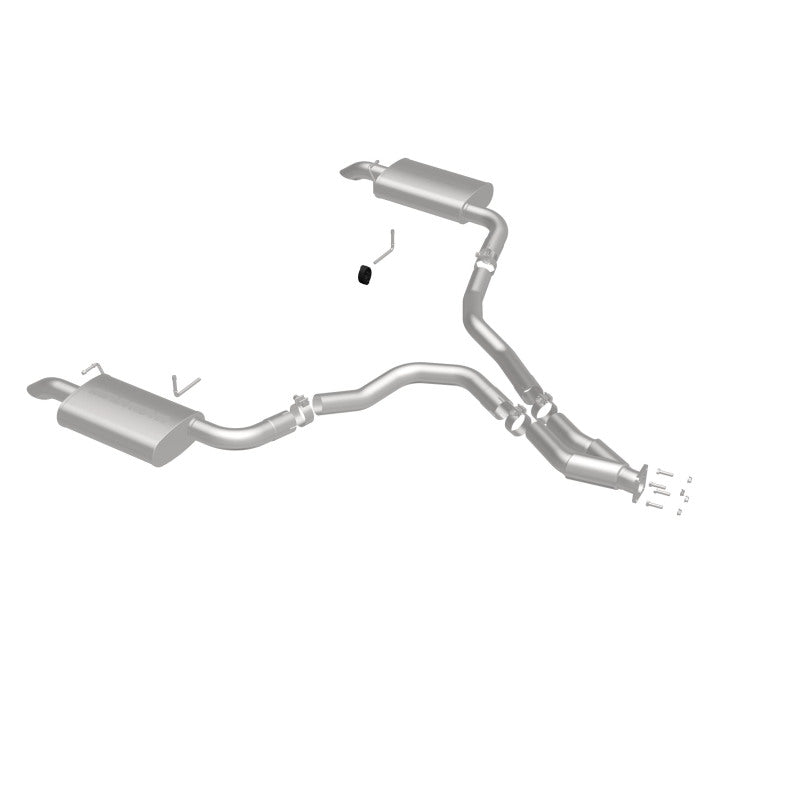 MagnaFlow 16710 Cat-Back Dual Split For 75-79 Corvette 5.7L