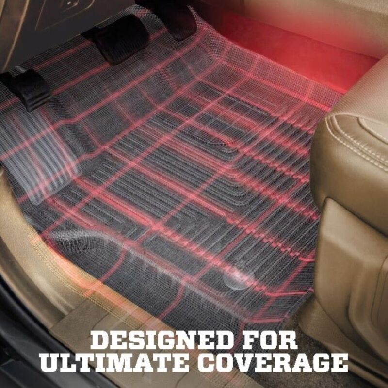 Husky Liners 19-24 Dodge Ram 1500 X-Act Front + 2nd Seat Floor Liner Set - Black