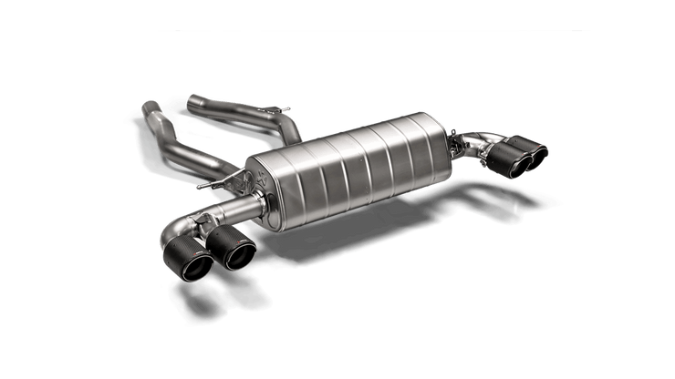 Akrapovic Slip-On Line (Titanium) w/Carbon Fiber Tips - BMW / G29 / Z4 M40i
