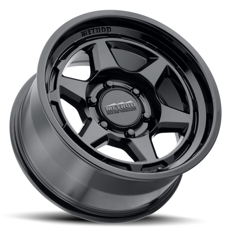 Method Wheels MR708 Gloss Black | 17x8.5" +25mm | 6x5.5mm Wheel
