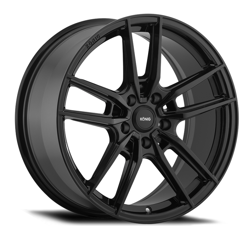 Konig Myth Gloss Black | 19x8.5" +40mm | 5x114.3mm Wheel