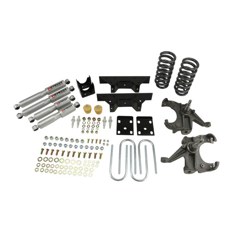 Bell Tech 707Sp Suspension Lowering Kit For 75-86 Chevrolet Gmc C10 C15 C1500