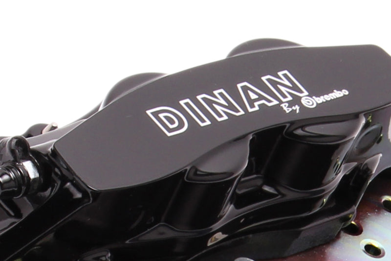 Dinan 06-10 BMW M5 Rear Brake Kit - Black Calipers - Drilled