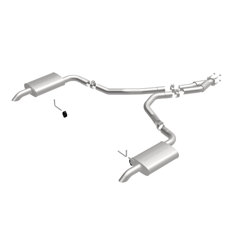 MagnaFlow 16710 Cat-Back Dual Split For 75-79 Corvette 5.7L