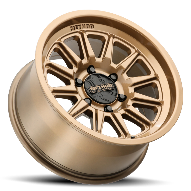 Method Wheels MR323 Gloss Bronze | 17x8.5" +25mm | 6x5.5mm Wheel