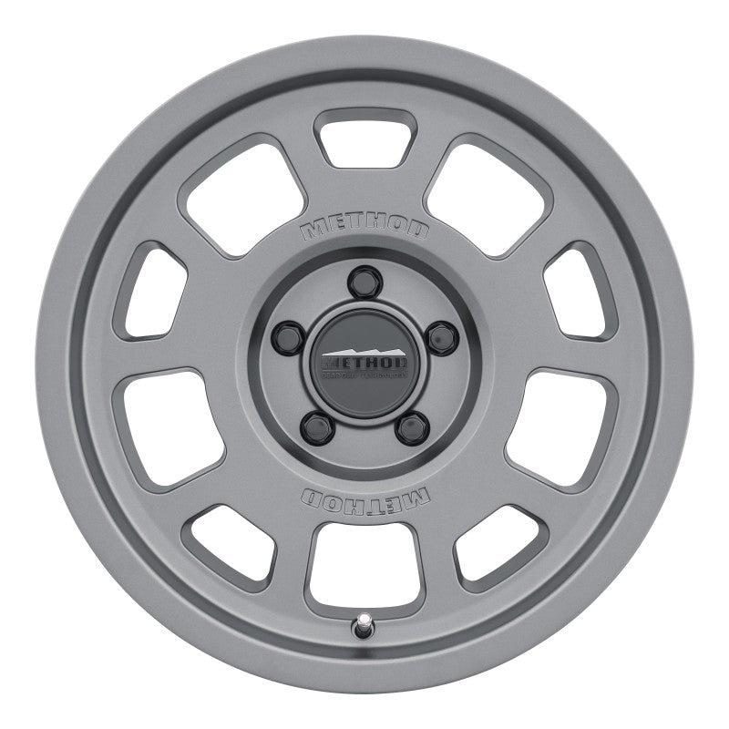 (set of 4) Method Wheels MR705 Titanium | 17x8.5" +35mm | 5x150mm Wheel