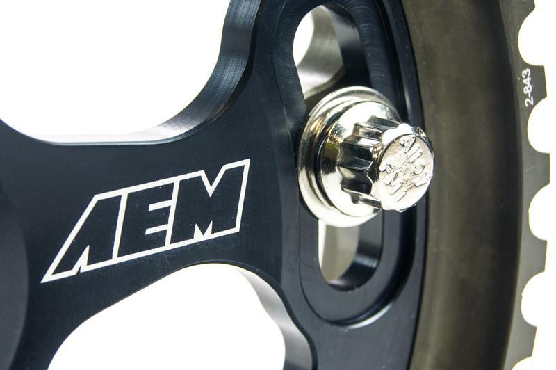 AEM Evo 8 & IX Black Tru-Time Cam Gear