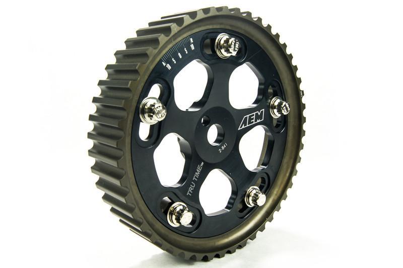 AEM Evo 8 & IX Black Tru-Time Cam Gear