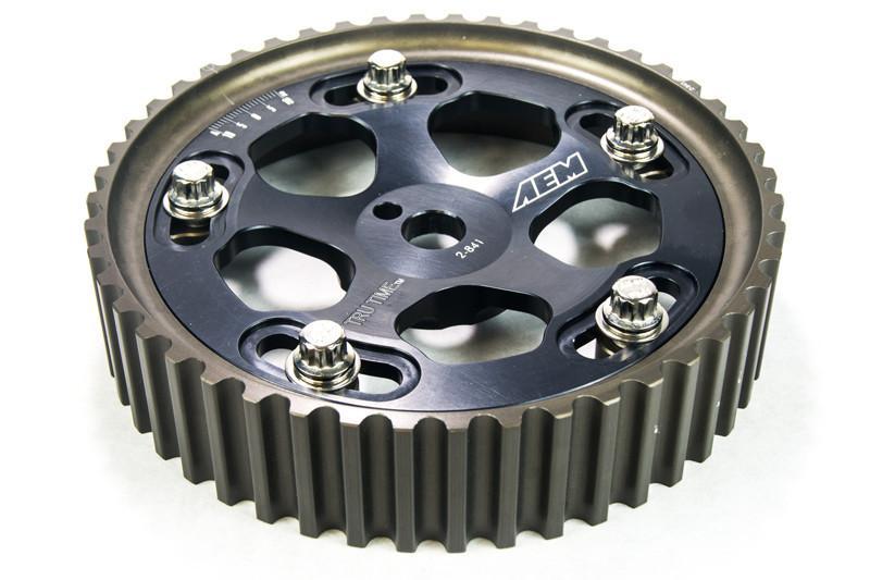 AEM Evo 8 & IX Black Tru-Time Cam Gear