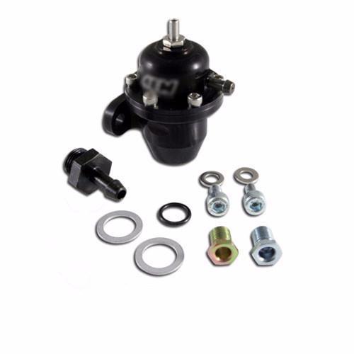 AEM 98-99 Acura CL / 00-05 S2000 / 98-02 Accord / 96-00 Civic Black Adjustable Fuel Pressure Regulat