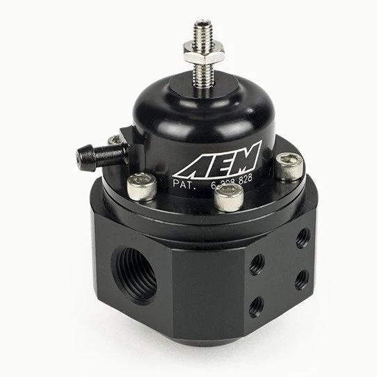 AEM Universal Black Adjustable Fuel Pressure Regulator
