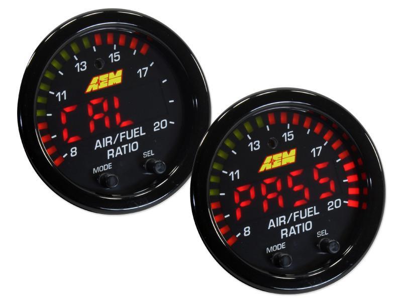 AEM X-Series OBDII Wideband UEGO AFR Sensor Controller Gauge