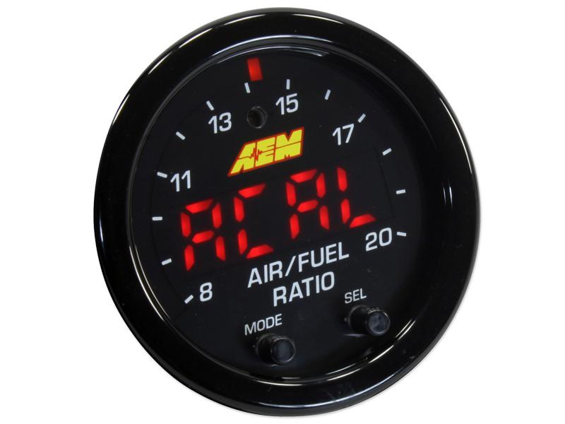 AEM X-Series OBDII Wideband UEGO AFR Sensor Controller Gauge