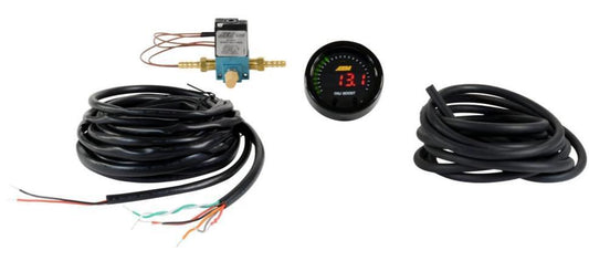 AEM X-Series Tru-Boost Controller Gauge w/ Boost Control Solenoid 80PSIg Internal MAP Sensor
