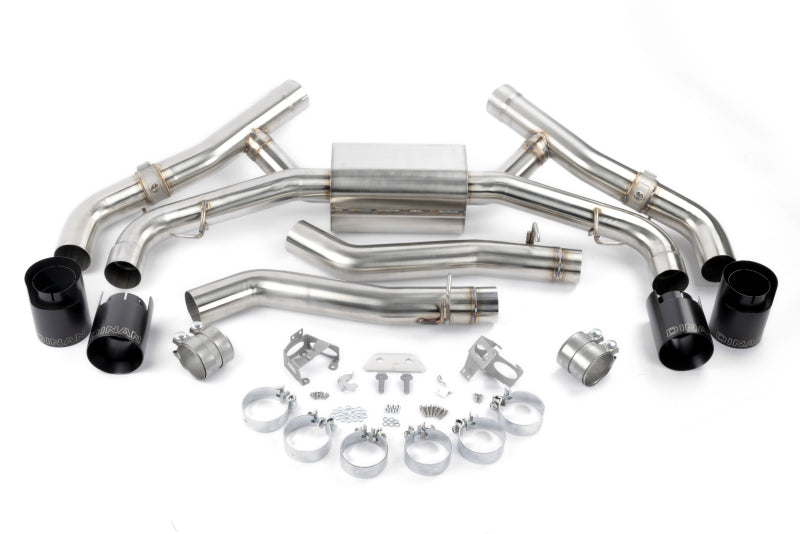 Dinan BMW X5 M Competition Freeflow Axleback Exhaust System - Black | BMW X5 M (20-26) (D660-0090-BLK)