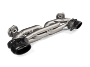 Akrapovic Porsche 911 Turbo/Turbo S (992.1) Slip-On Race Line (Titanium) w/Titanium Tips