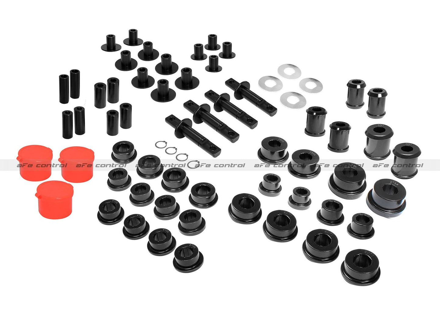 aFe Control Arm Bushing/Sleeve Set 97-13 Chevrolet Corvette C5/C6 Black