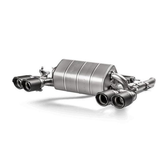 Akrapovic 2018+ BMW M2 Competition/M2 CS (F87N) Slip-On Line (Titanium) w/Carbon Fiber Tips