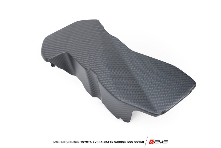 AMS Performance Carbon Fiber Engine Management Cover | 2020-2026 Toyota Supra 3.0L (AMS.38.06.0003-1)