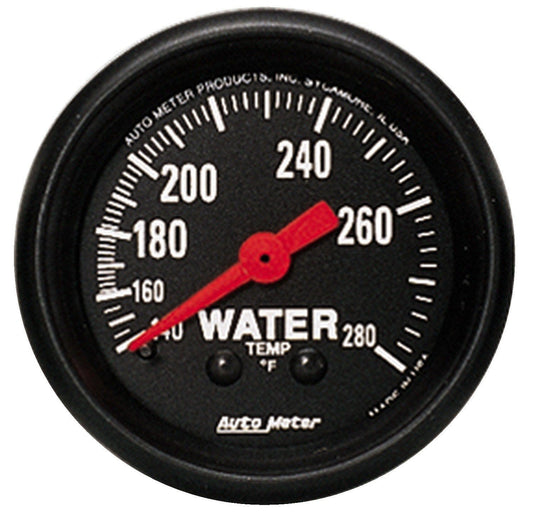 Autometer Z Series 2 1/6inch 140-280 Degree F Mechanical (2606)